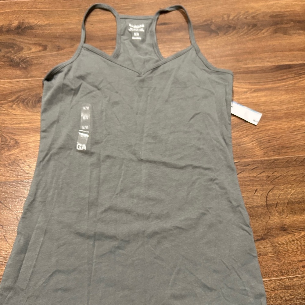 Green tank top never used